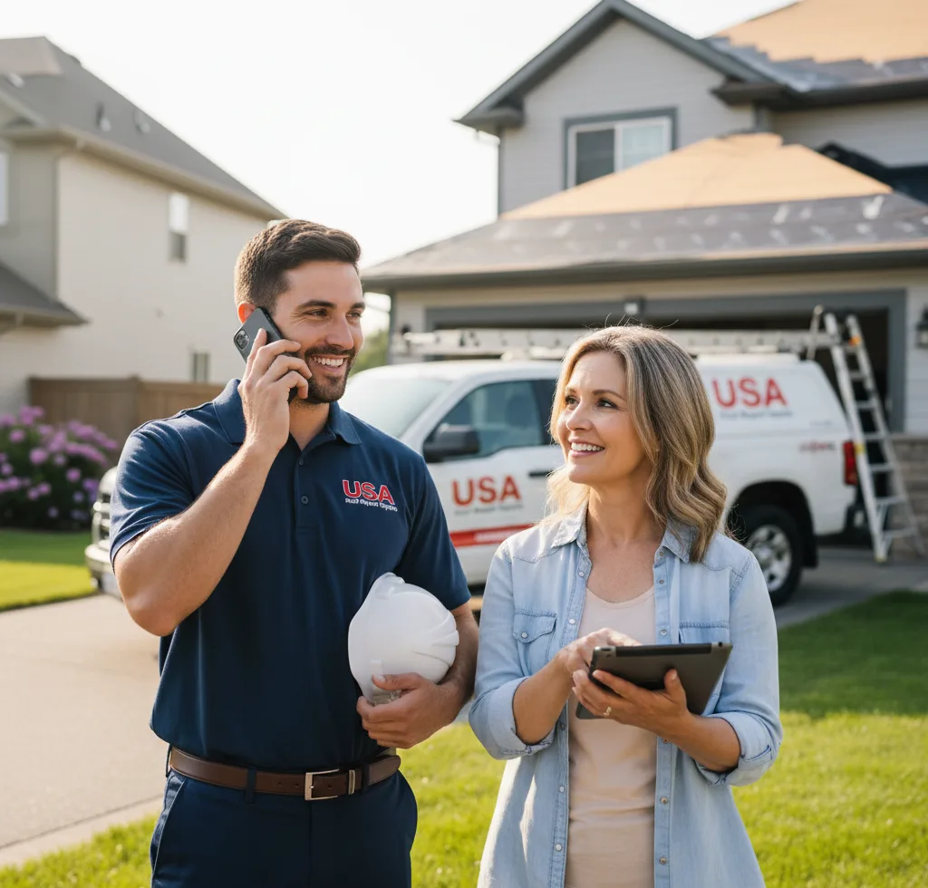 USA Roof Repair Experts customer support in Saint James